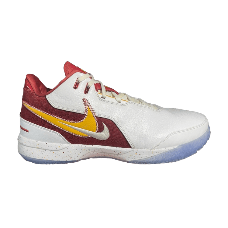 Nike Zoom LeBron NXXT Gen AMPD 'USC Home' PE — White/University Gold/Team Crimson