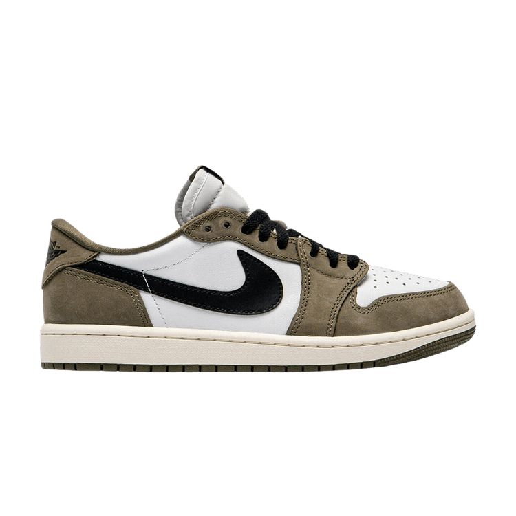 Air Jordan 1 Retro Low OG 'Medium Olive' — Medium Olive/Black-Summit White-Sail
