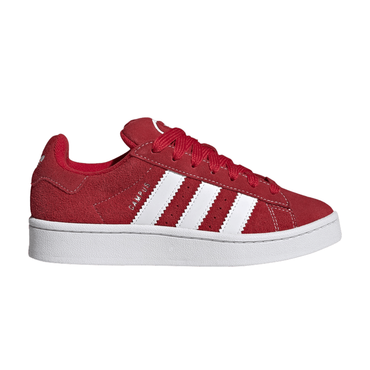 adidas Campus 00s J 'Scarlet - Red Heel Tab' — Better Scarlet/Cloud White/Cloud White
