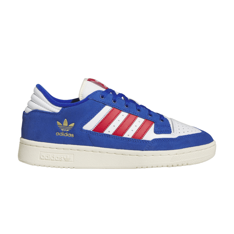Adidas Centennial 85 Low 'Collegiate Royal Scarlet' — Collegiate Royal/Scarlet/Cloud White