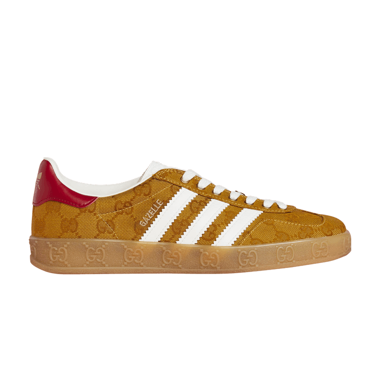 Gucci x adidas Wmns Gazelle 'GG Monogram' — Mesa/White/Red