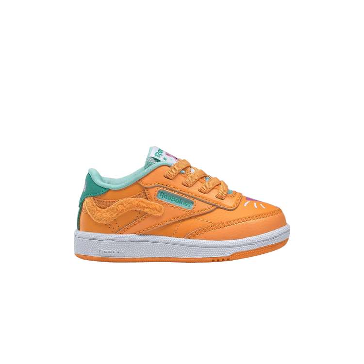 Peppa Pig x Reebok Club C Toddler 'Candy Cat' — Maximum Orange/Hazard Orange/Semi Future Teal