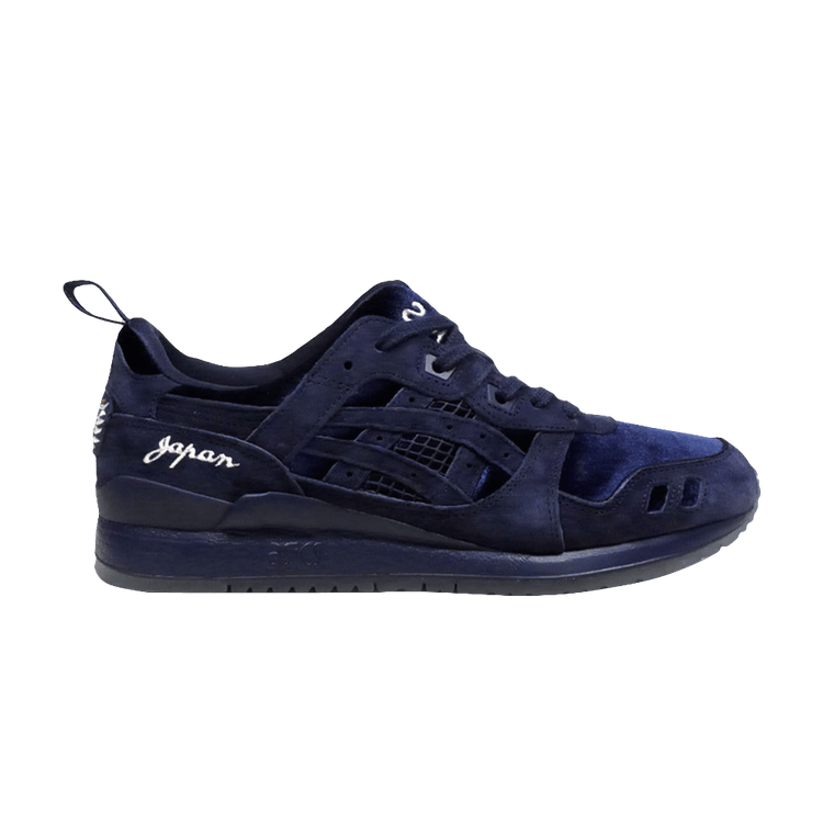 Mita Sneakers x Beams x ASICS Gel Lyte 3 'Navy Souvenir Jacket' — Navy/White