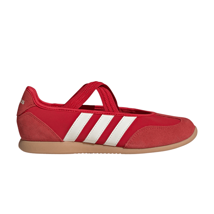 adidas Wmns Barreda Mary Jane 'Better Scarlet Off White Gum' — Better Scarlet/Off White/Gum