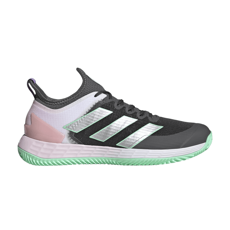 Adidas Wmns Adizero Ubersonic 4 Clay Court 'Grey Violet Fusion' — Grey Six/Silver Metallic/Violet Fusion