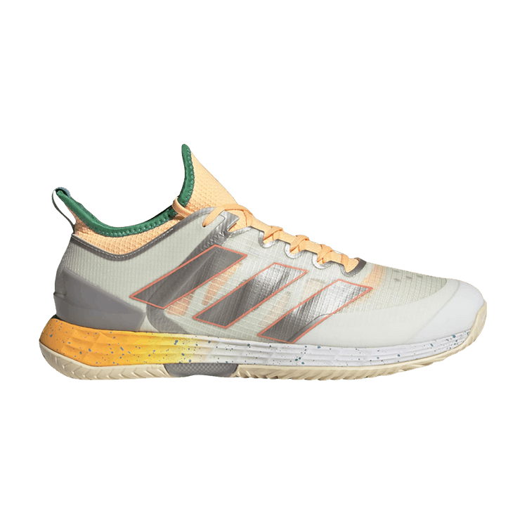 Adidas Adizero Ubersonic 4 'Off White Acid Orange' — Off White/Taupe Metallic/Acid Orange