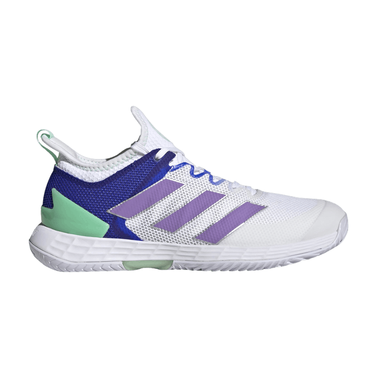 Adidas Wmns Adizero Ubersonic 4 'White Violet Fusion' — Cloud White/Violet Fusion/Silver Metallic