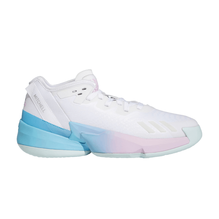 Adidas D.O.N. Issue #4 'Bliss Lilac Almost Blue' — Footwear White/Bliss Lilac/Almost Blue