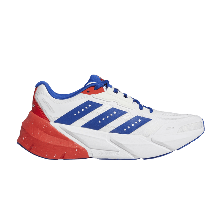 adidas Adistar 'Peachtree' — Cloud White/Collegiate Royal/Red