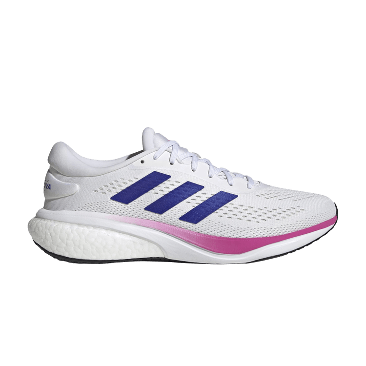 Adidas Supernova 2.0 'White Lucid Blue Fuchsia' — Cloud White/Lucid Blue/Lucid Fuchsia