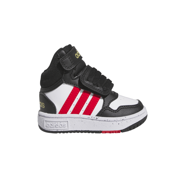 Adidas Hoops Mid I 'Black White Vivid Red' — Cloud White/Vivid Red/Core Black