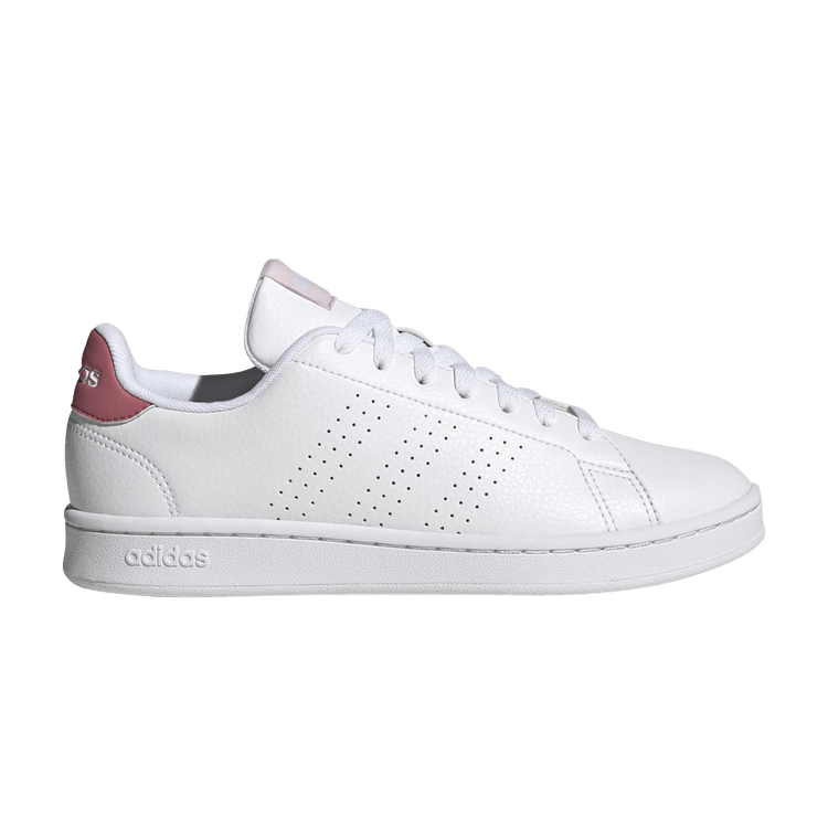 Adidas Wmns Advantage 'White Pink Strata' — Cloud White/Cloud White/Pink Strata