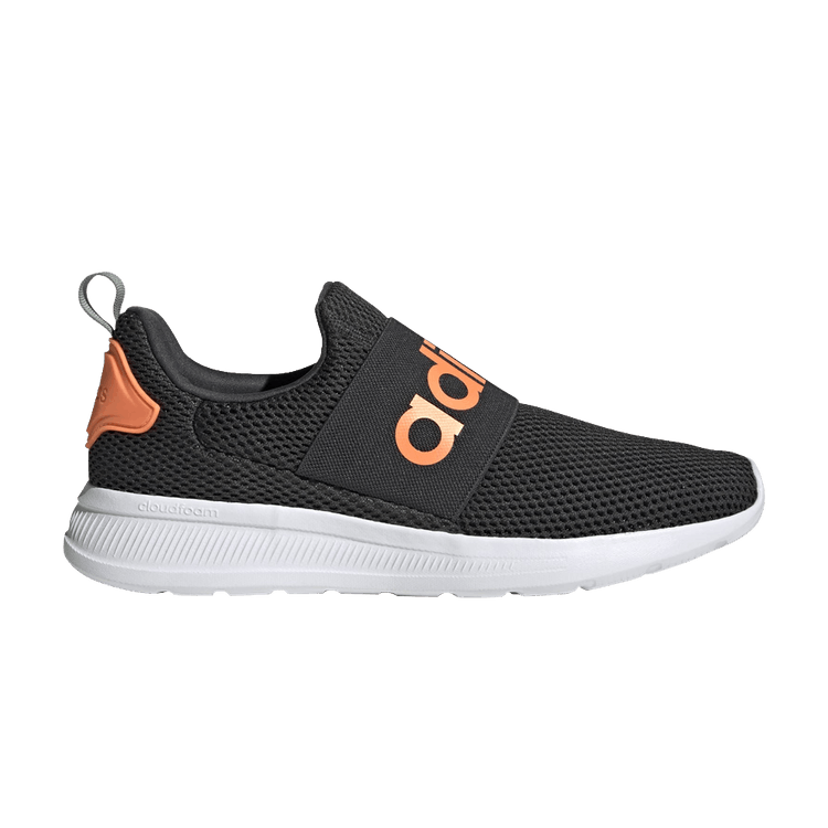 Adidas Lite Racer Adapt 4.0 'Carbon Screaming Orange' — Carbon/Carbon/Screaming Orange