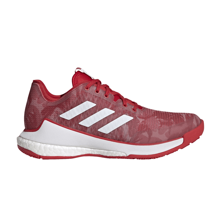adidas Wmns Crazyflight 'Team Collegiate Red Camo' — Team Collegiate Red/Cloud White/Cloud White