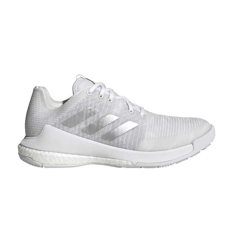 adidas Wmns Crazyflight 'White Silver Metallic' — Cloud White/Silver Metallic/Cloud White