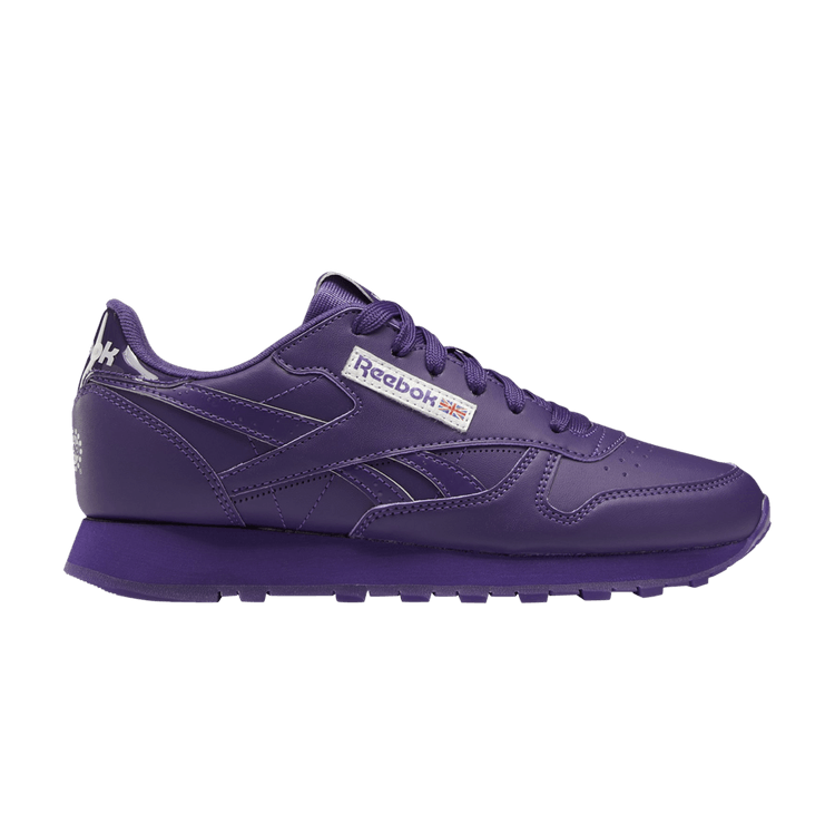 Popsicle x Reebok Classic Leather Big Kid 'Purple Emperor' — Purple Emperor/Purple Emperor/Purple Emperor