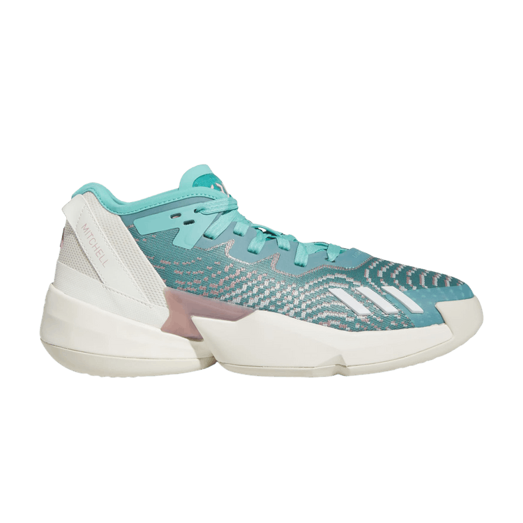 adidas D.O.N. Issue #4 'International Women's Day' — Semi Mint Rush/Wonder Mauve/Off White