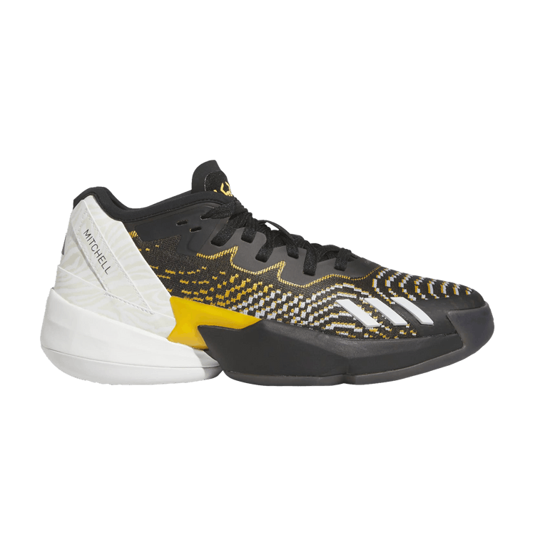 Grambling State x adidas D.O.N. Issue #4 'Tigers' — Core Black/Team Collegiate Gold 2/Cloud White