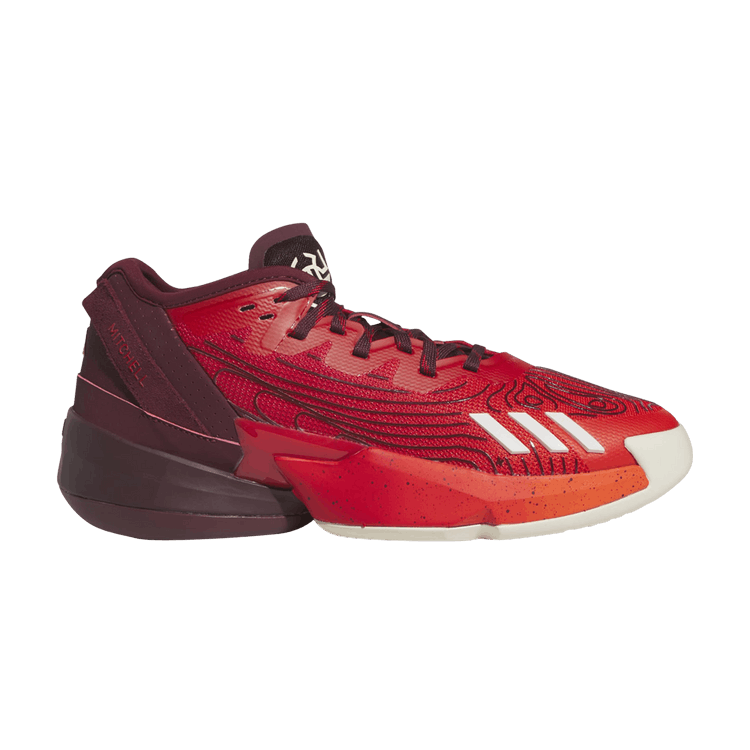 adidas D.O.N. Issue #4 'Time to Shine' — Better Scarlet/Cream White/Shadow Red