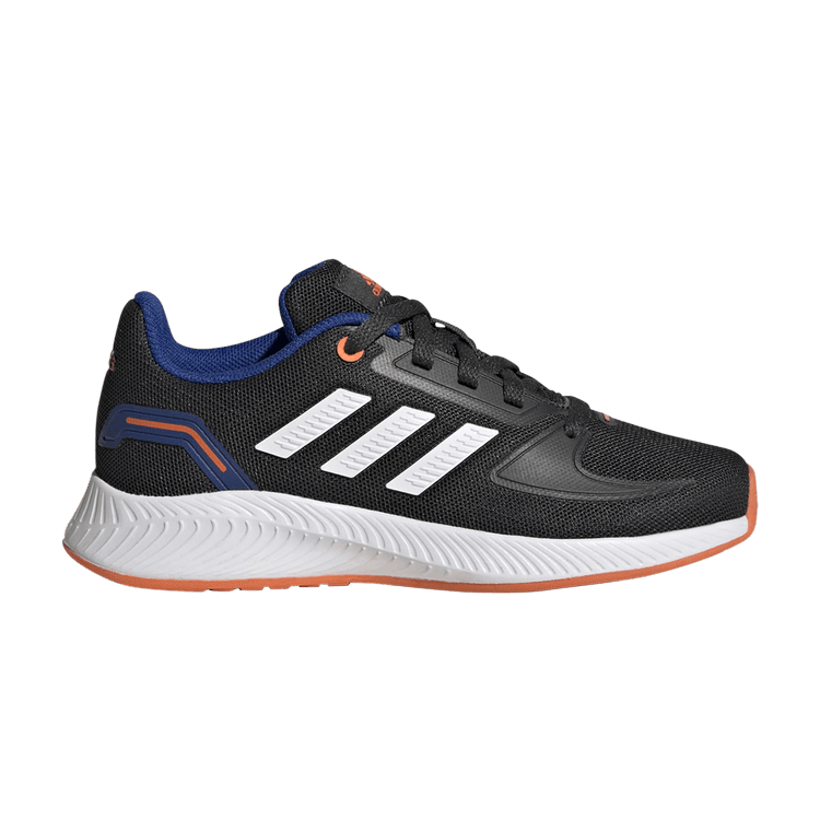 Adidas Runfalcon 2.0 Big Kid 'Carbon Blue Orange' — Carbon/Cloud White/Impact Orange