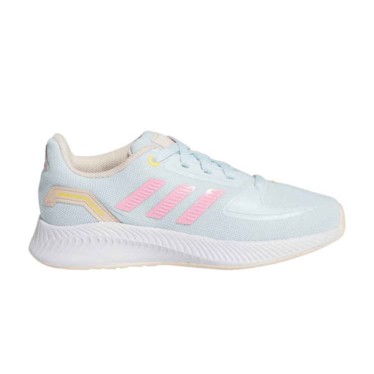 Adidas Runfalcon 2.0 Big Kid 'Almost Blue Beam Pink' — Almost Blue/Beam Pink/Bliss Orange
