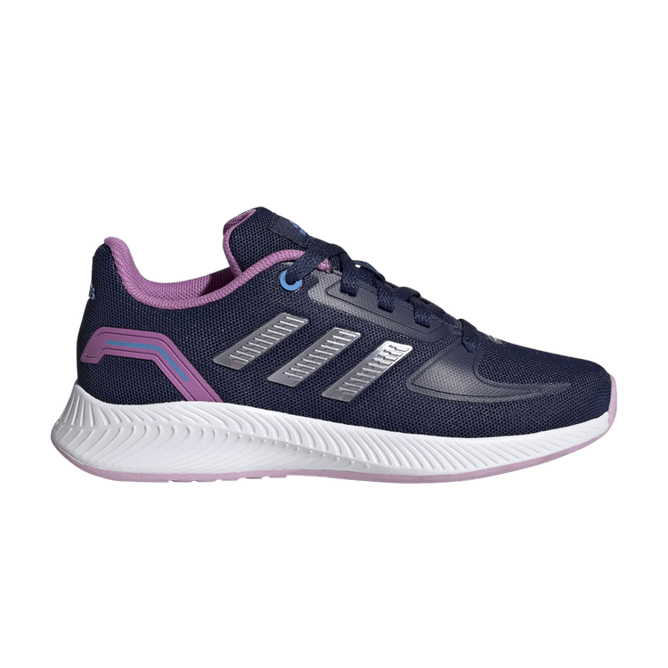 Adidas Runfalcon 2.0 Big Kid 'Dark Blue Pulse Lilac' — Dark Blue/Matte Purple Metallic/Pulse Lilac