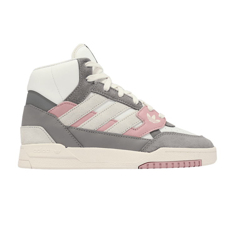 Adidas Wmns Drop Step SE 'Crew White Wonder Mauve' — Crew White/Aluminium/Wonder Mauve
