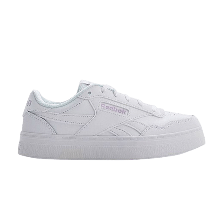 Reebok Wmns Court Advance Bold 'White Purple Oasis' — Footwear White/Purple Oasis/Footwear White
