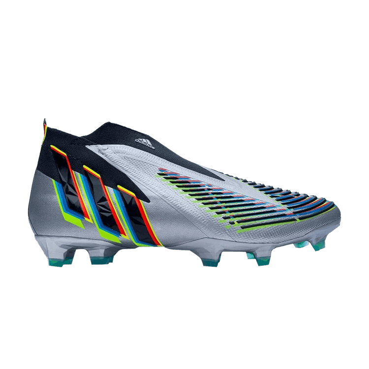 Adidas Predator Edge+ SG 'Beyond Fast Pack' — Silver Metallic/Core Black/Team Solar Green