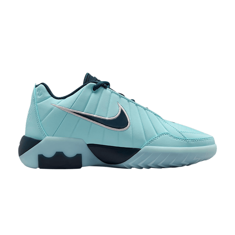Nike LeBron Witness 9 GS 'Glacier Ice' — Glacier Ice/Glacier Blue/Metallic Silver/Armory Navy