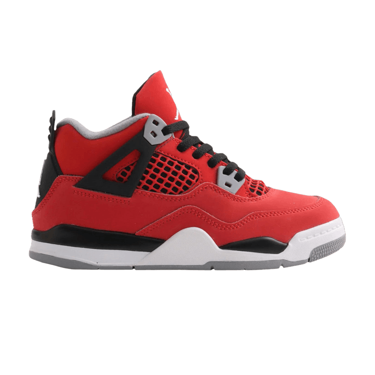 Air Jordan 4 Retro PS 'Toro Bravo' 2026 — Fire Red/White/Black/Cement Grey