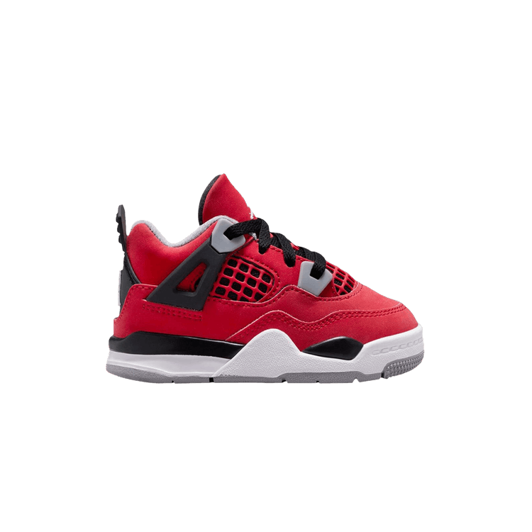 Air Jordan 4 Retro TD 'Toro Bravo' 2026 — Fire Red/White/Black/Cement Grey
