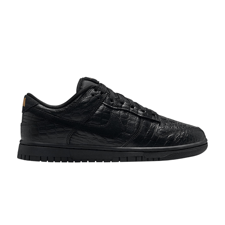 Nike Wmns Dunk Low 'Black/Metallic Gold/Off Noir/Black' — Black/Metallic Gold/Off Noir/Black