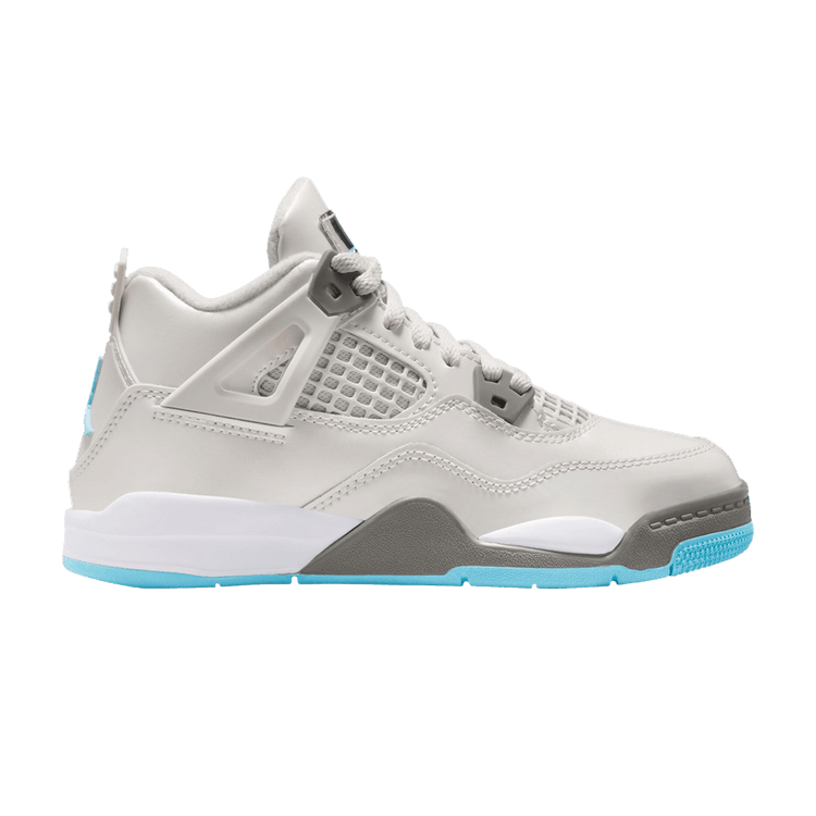 Air Jordan 4 Retro PS 'Photon Dust Blue Chill' — Photon Dust/Blue Chill/Flat Pewter/White/Blue Tint