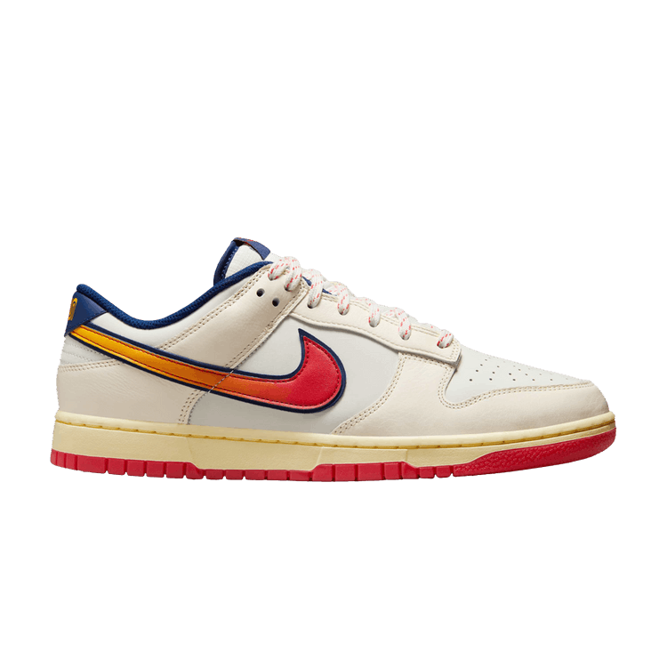 Nike Dunk Low 'Retro Pack' — Pale Ivory/Light Crimson/Sail/University Gold/Blue Void/Sail