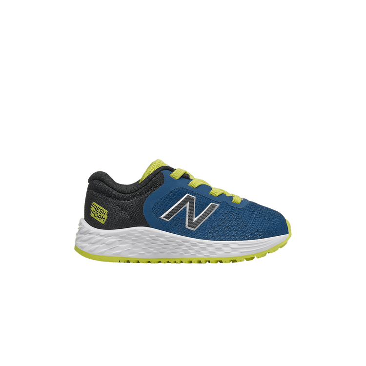 New Balance Arishi v2 Toddler Wide 'Oxygen Blue Sulphur Yellow' — Oxygen Blue/Black/Sulphur Yellow