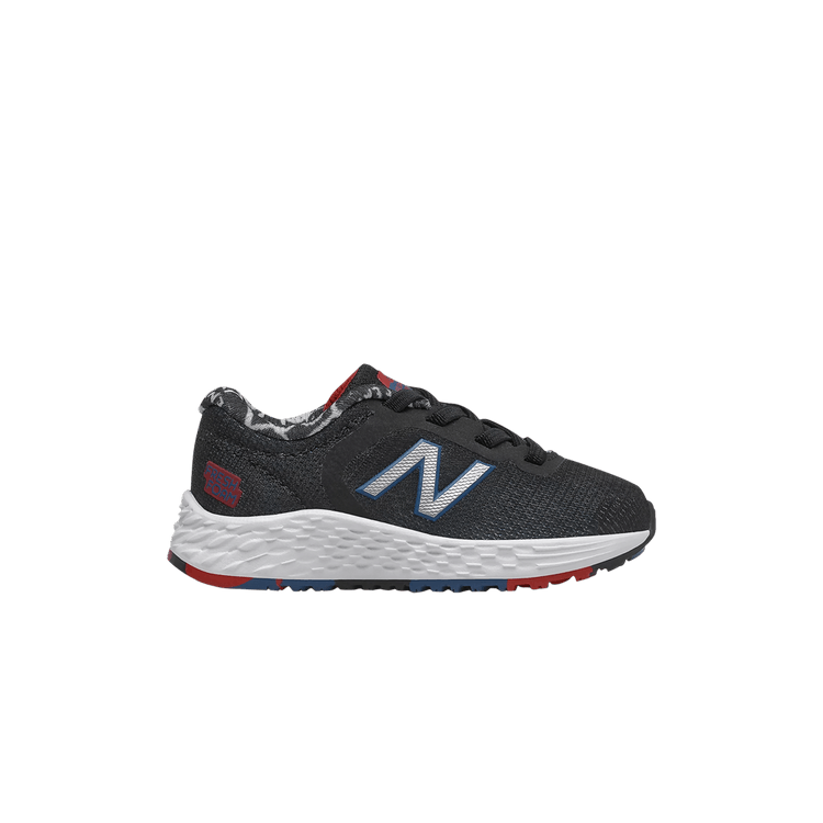 New Balance Arishi v2 Toddler 'Black Oxygen Blue' — Black/Oxygen Blue/Team Red