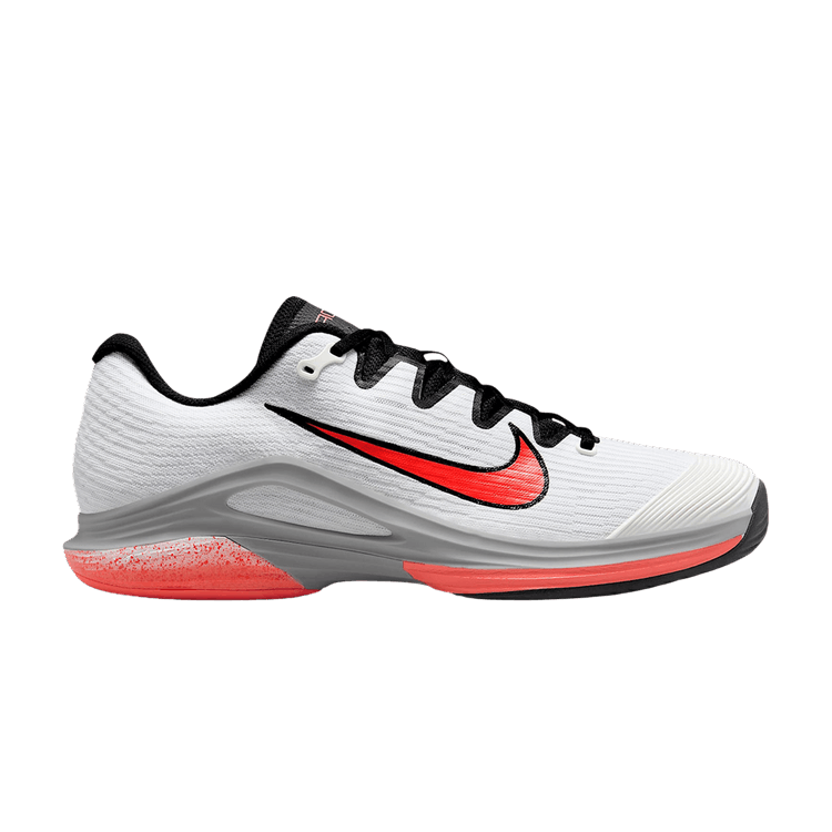 Nike Vapor 12 'White/Wolf Grey/Hot Lava' — White/Wolf Grey/Hot Lava