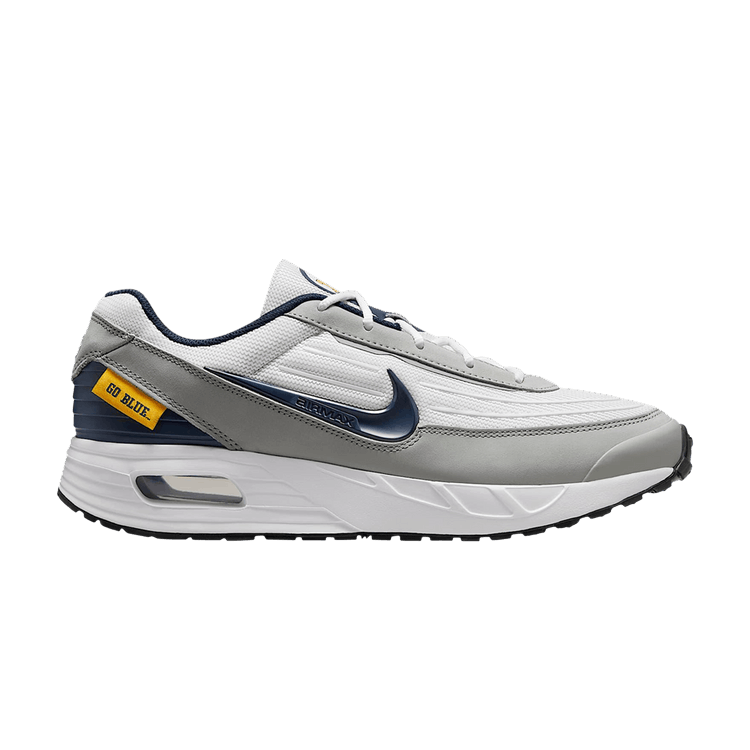 NCAA x Nike Air Max Verse 'Michigan' — White/Light Smoke Grey/College Navy
