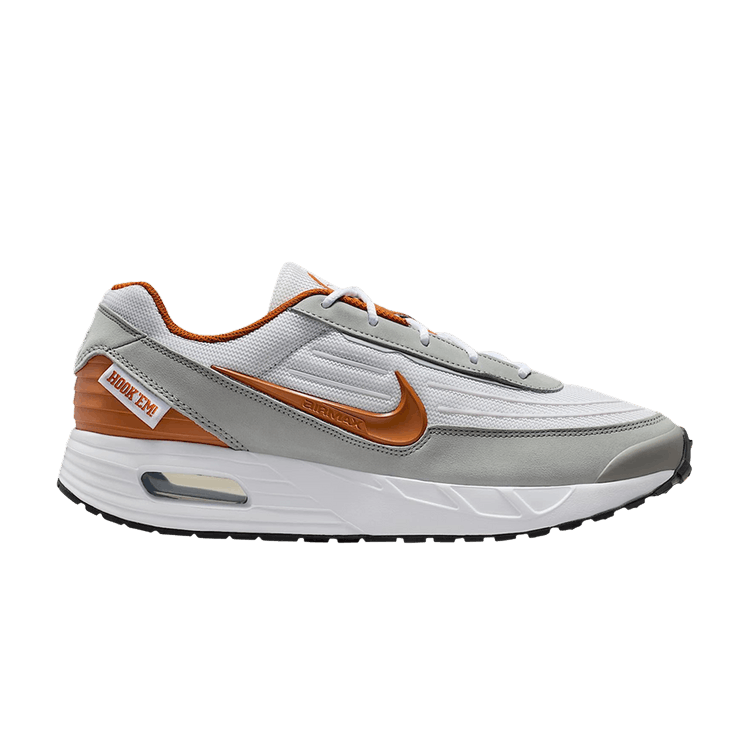 NCAA x Nike Air Max Verse 'Texas' — White/Light Smoke Grey/Desert Orange