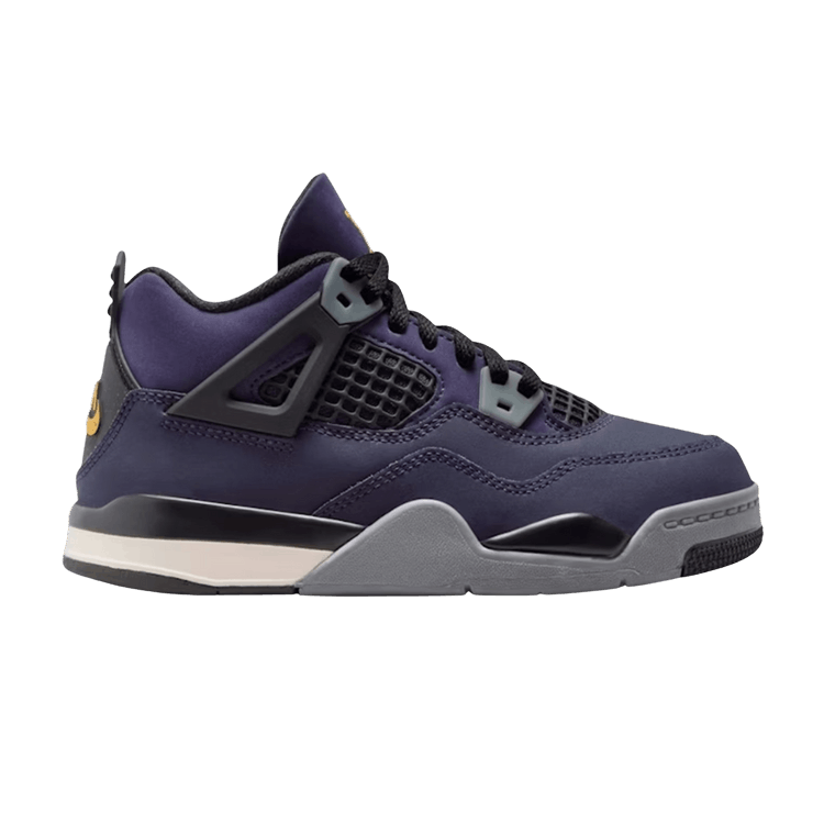 Air Jordan 4 Retro PS 'Lakers' — Imperial Purple/Multi-Color/Multi-Color
