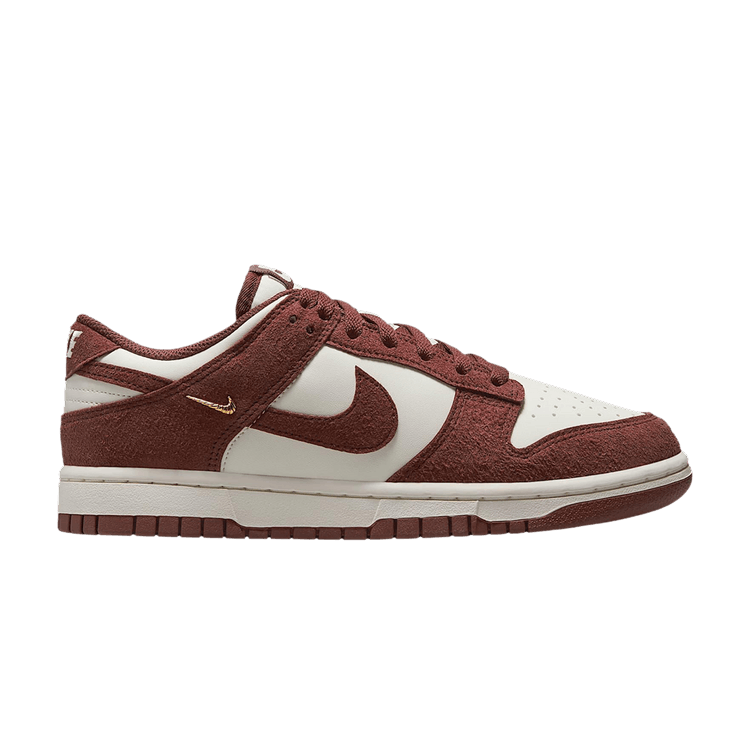 Nike Wmns Dunk Low 'Sail Red Sepia' — Sail/Metallic Gold/Red Sepia