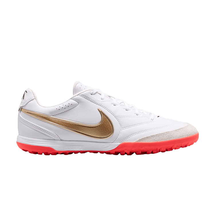 Nike Tiempo Ligera Pro TF Low 'White Bright Crimson Blur' — White/Bright Crimson/Blur
