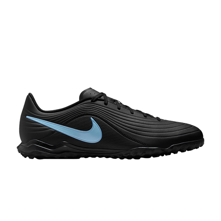 Nike Tiempo Maestro Club TF Low 'Black Ice Blue' — Black/Ice Blue