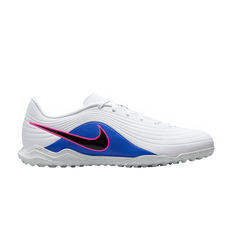 Nike Tiempo Maestro Club TF Low 'White Racer Blue' — White/Racer Blue/Pink Blast/Black