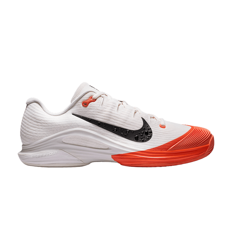 NikeCourt Air Zoom Vapor 12 HC 'Sail Turf Orange' — Sail/Turf Orange/Blue Ribbon Heather/Black