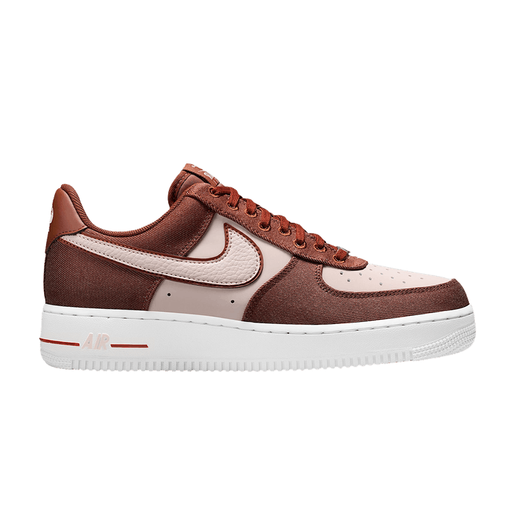 Nike Wmns Air Force 1 '07 SE 'Cinnamon' — Cinnamon/White/Metallic Silver/Silt Red