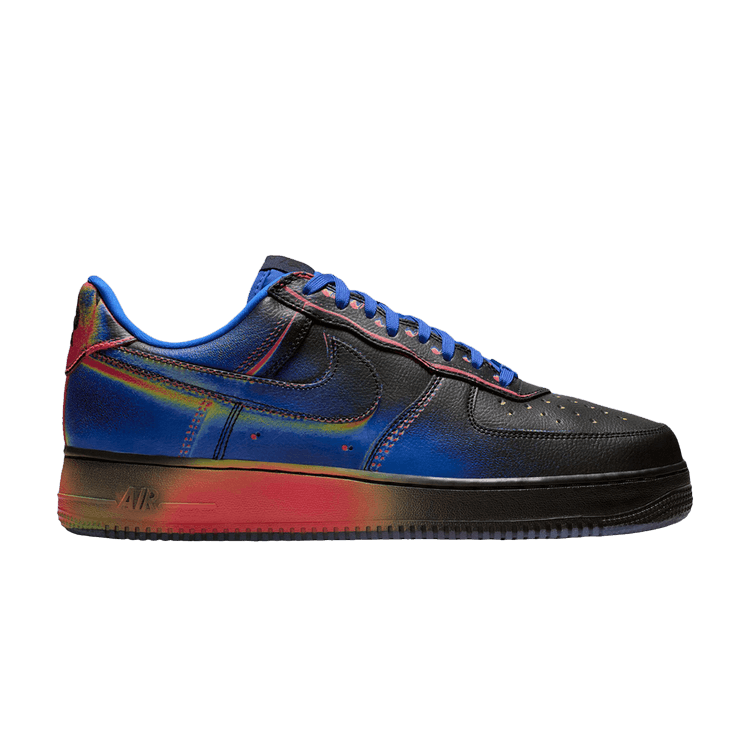 Nike Air Force 1 Low 'Heat Map' — Black/Racer Blue