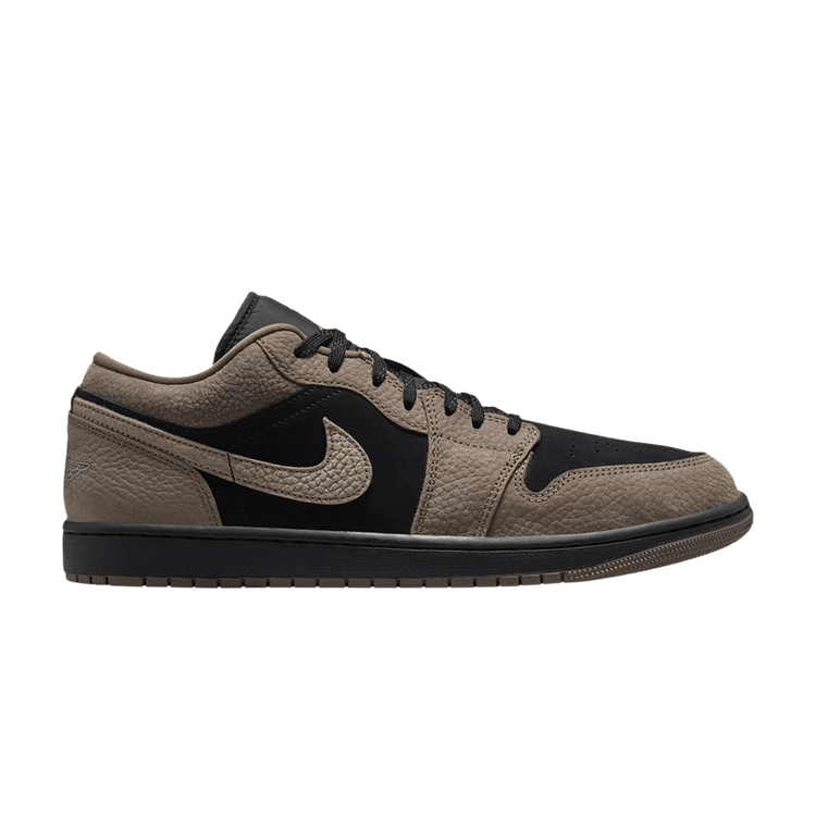 Air Jordan 1 Low SE 'Olive Grey' — Black/Light Wild Mango/Olive Grey