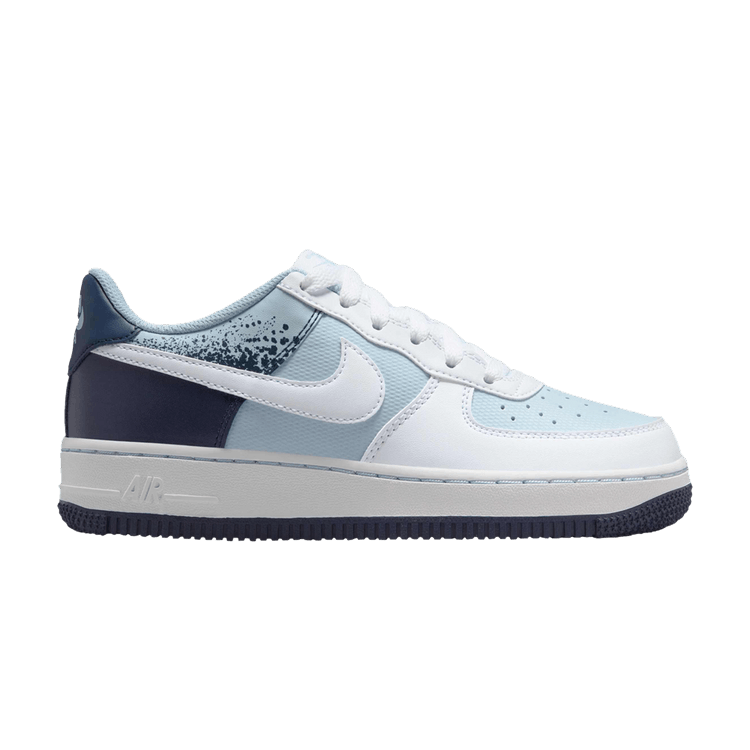 Nike Air Force 1 Low GS 'Light Armory Blue' — Light Armory Blue/Midnight Navy/White